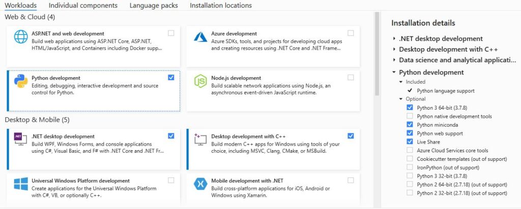 Setting Up Python Workspace In Visual Studio Code